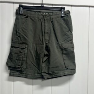 BSA Men's Green Cargo Shorts 32” waist